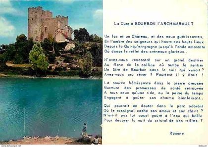 Carte Postale - 03 - Bourbon l'Archambault - La Cure à Bourbon l'Archambault - Flamme Postale - CPM - Voir Scans Recto-V