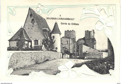 Carte postale ancienne de BOURBON l'ARCHAMBAULT