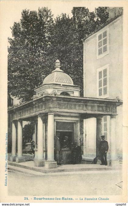 CPA Bourbonne les Bains La Fontaine Chaude