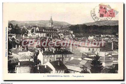 CPA BOURBONNE Les Bains Vue Generale