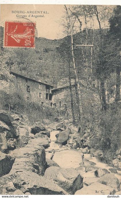 42 // BOURG ARGENTAL    gorges d Argental