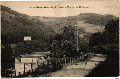 CPA BOURG-ARGENTAL - Chemin de Cotaviol (225845)