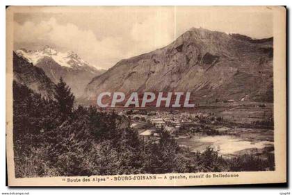Bourg d Oisans - Massif de Belledonne - CPA