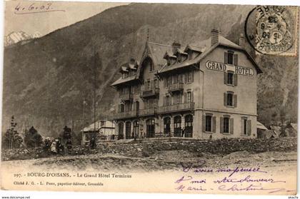 CPA BOURG-d'OISANS - Le Grand Hotel Terminus (229974)