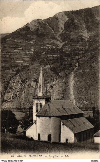 CPA Le Bourg-d'Oisans - L'Eglise FRANCE (961847)