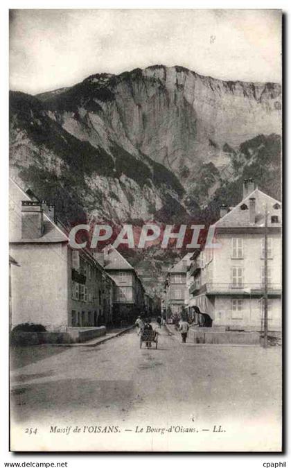 CPA Massif De l'Oisans Le Bourg D'Oisans