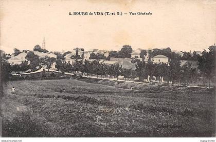 BOURG DE VISA - Vue générale - très bon état