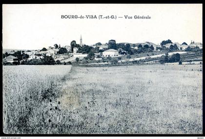 cpa du 82 Bourg de Visa -- vue générale   AOUT22-75