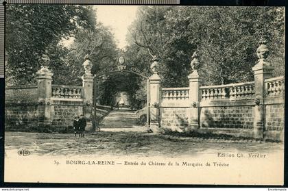 Carte Postale - France - Bourg la Reine - Entrée du Château de la Marquise de Trévise (CP27717)