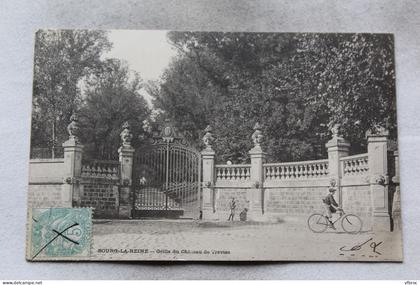 Cpa 1904, Bourg la Reine, grille du château de Trevise, Hauts de Seine 92