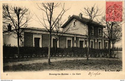 CPA BOURG-la-REINE La Gare. (509678)