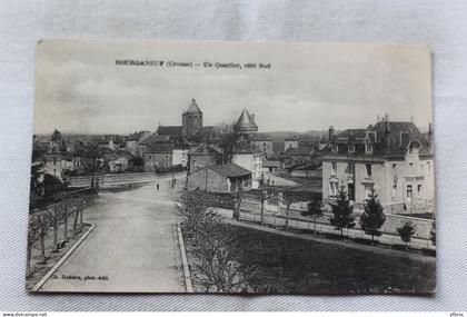 Bourganeuf, un quartier, côté Sud, Creuse 23