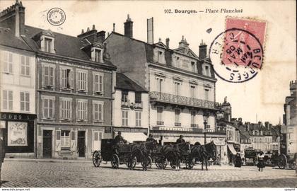 Bourges - Place Planchat - CPA