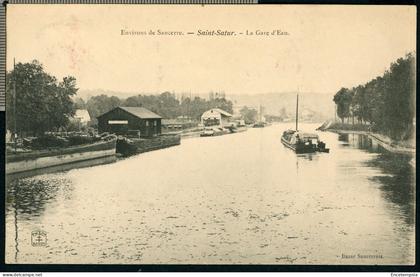 Carte Postale - France - Environs de Sancerre - Saint Satur - La Gare d'Eau (CP28102)