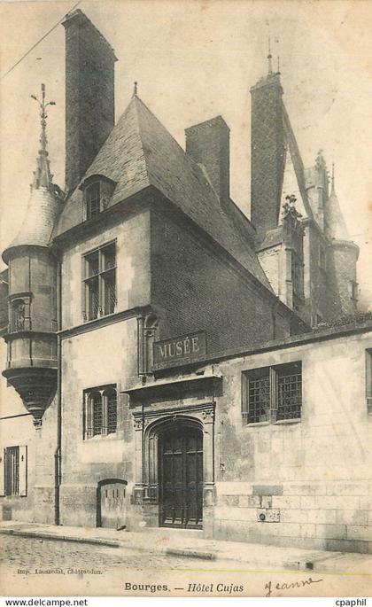 CPA Bourges Hotel Cujas