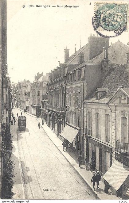 CPA Bourges Rue Moyenne