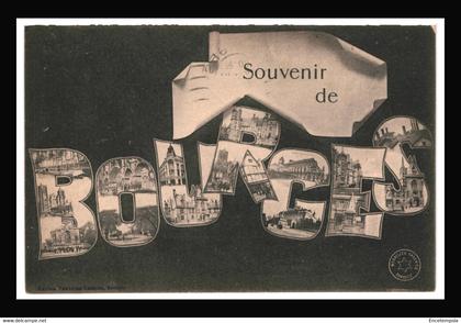 CPA  Carte Postale France - Bourges - Souvenir de Bourges 1927-VM41901+
