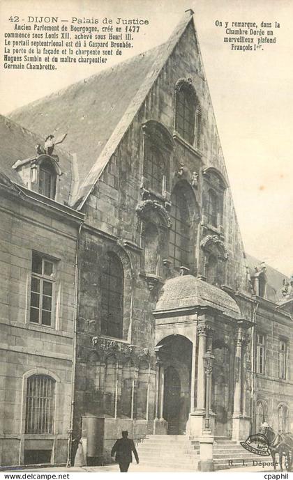 CPA Dijon Palais de Justice Ancien Parlement de Bourgogne