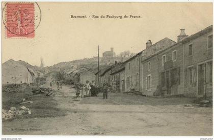 (52) 010, Bourmont, Etienne, Rue du Faubourg de France, voyagée en 1906, TB