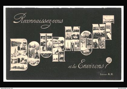 CPA  Carte Postale-France  - Bourmont - Reconnaissez vous  Bourmont  et les environs-VM41903ok+