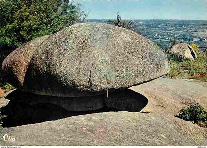 Carte Postale - 23 - Boussac - Environs de Boussac - Les Pierres Jaunatres - La Balançoire - Le Château de Boussac - Fla