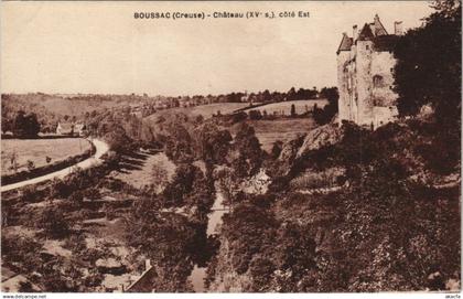 CPA BOUSSAC Chateau - Cote Est (1144428)