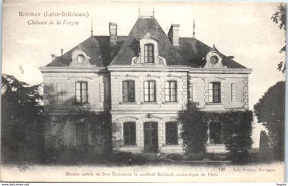 44 - BOUSSAY -- Château de la Vergne