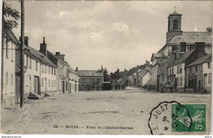 CPA BOVES - Place de l'Amiral-Courbet (120966)