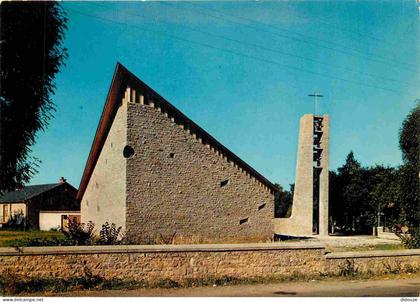 12 - Bozouls - Eglise Saint-Pie X - architecture - Architecte J P Pecquet - CPM - Carte Neuve - Voir Scans Recto-Verso