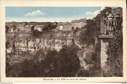 CPA Bozouls La Ville au bord de l'abime