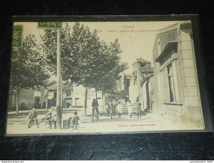 BRAM - PLACE DE LA REPUBLIQUE - 11 AUDE (LL)