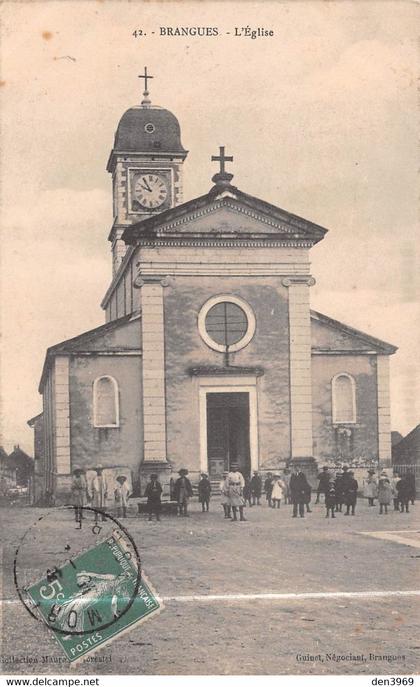 BRANGUES (Isère) - L'Eglise