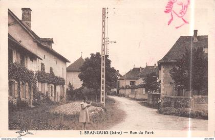 BRANGUES (Isère) - Rue du Pavé