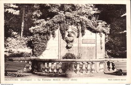 Brantome - La Fontaine Medicis - CPA