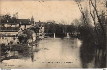CPA BRANTOME - La Passerelle (122093)