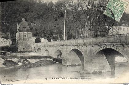 CPA Brantome Pavillon Renaissance