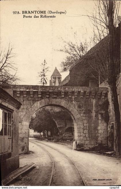 CPA Brantome Porte Des Reformes