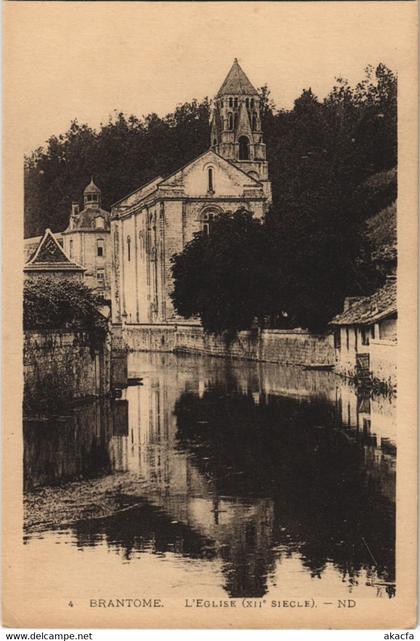 CPM Brantome- Eglise FRANCE (1073068)