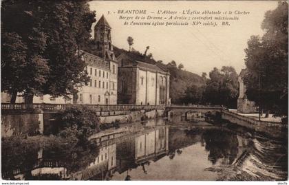 CPM Brantome- L'Abbaye FRANCE (1073104)