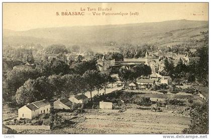 BRASSAC 81 - Vue panoramique est
