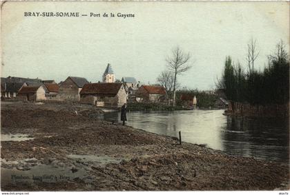 CPA Bray sur Somme Port de la Gayette (1503165)