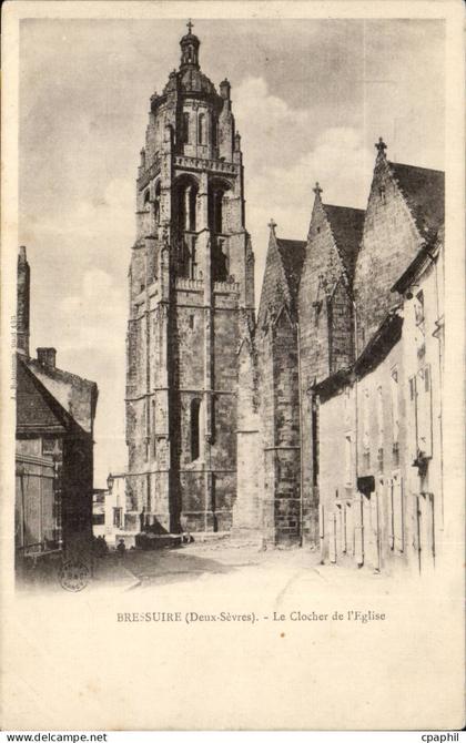 Bressuire CPA Clocher de l'eglise