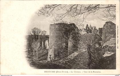 CPA Bressuire Le Chateau Tour De La Fontaine