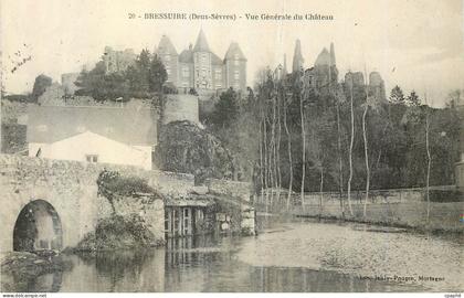 CPA Bressuire vue du Chateau
