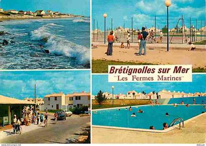 Carte Postale - 85 - Bretignolles sur Mer - Les Fermes Marines - Multivues - CPM - Voir Scans Recto-Verso - Poscard - Ca