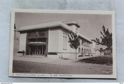 Brétigny sur Orge, la salle Anatole France, Essonne 91