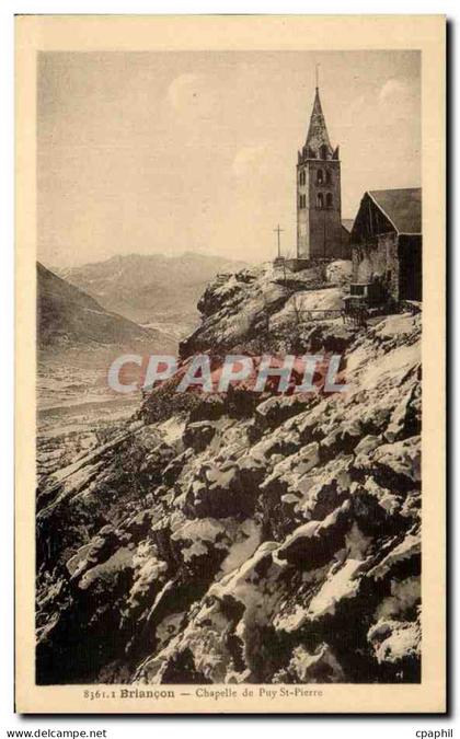 CPA Briancon Chapelle de Puy St Pierre