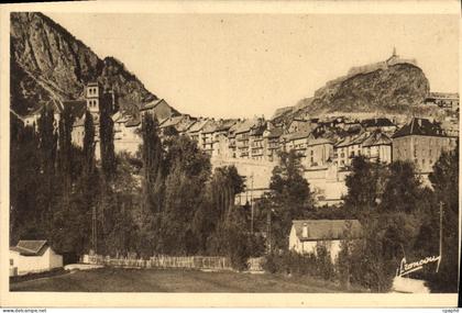 CPA Briancon et la Citadelle