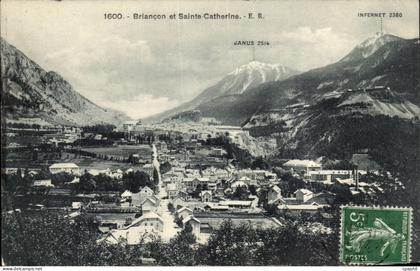 CPA Briancon et Sainte Catherine