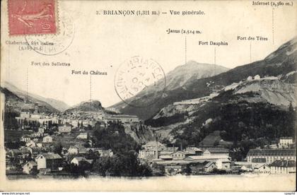 CPA Briancon Vue generale